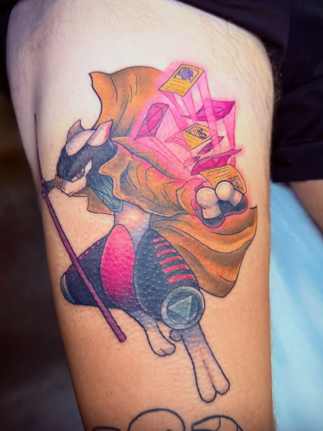 Tattoo by @krisnotch_tattoo — new_school, anime