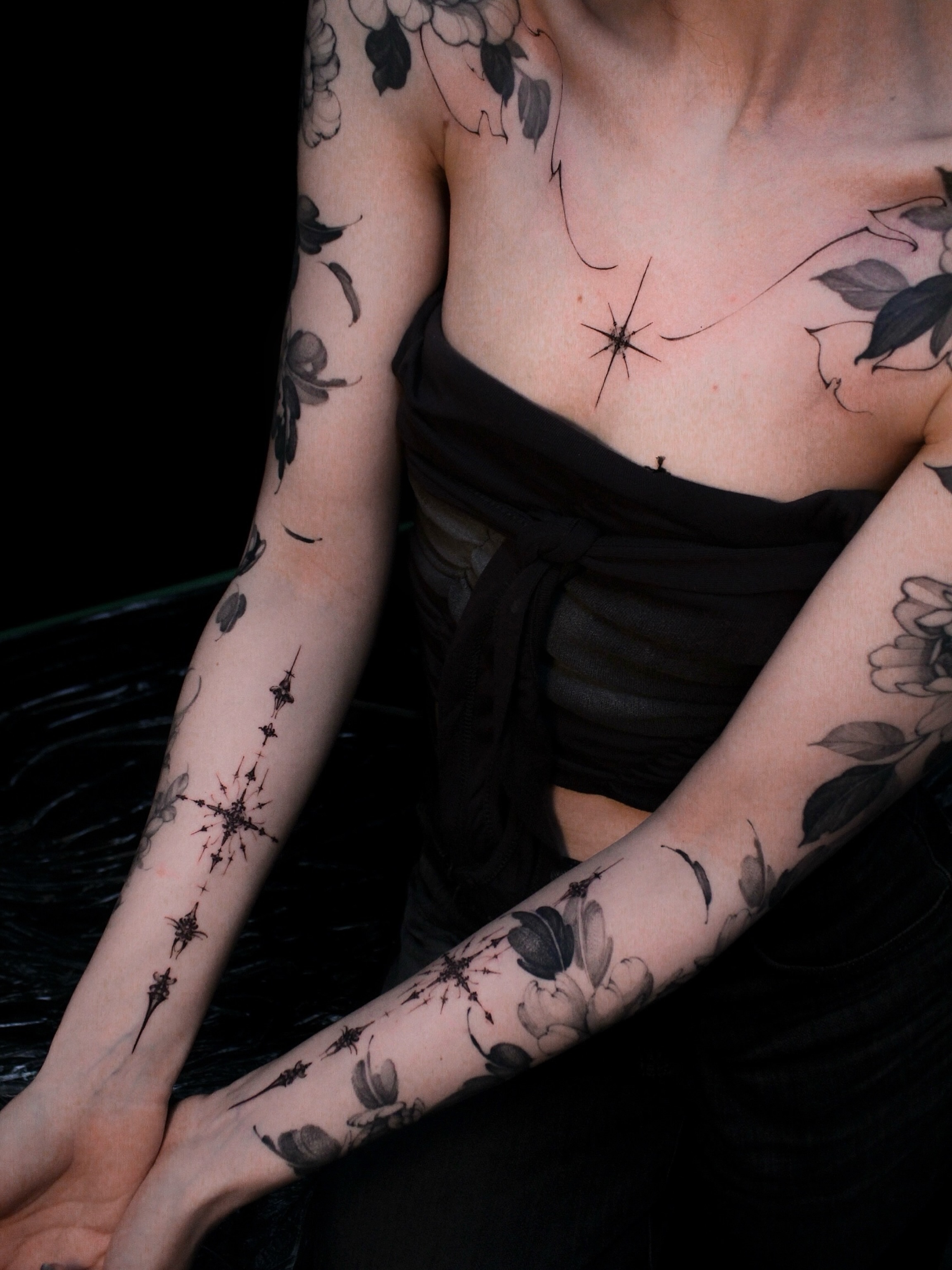 Tattoo by @hynngloomy — geometric