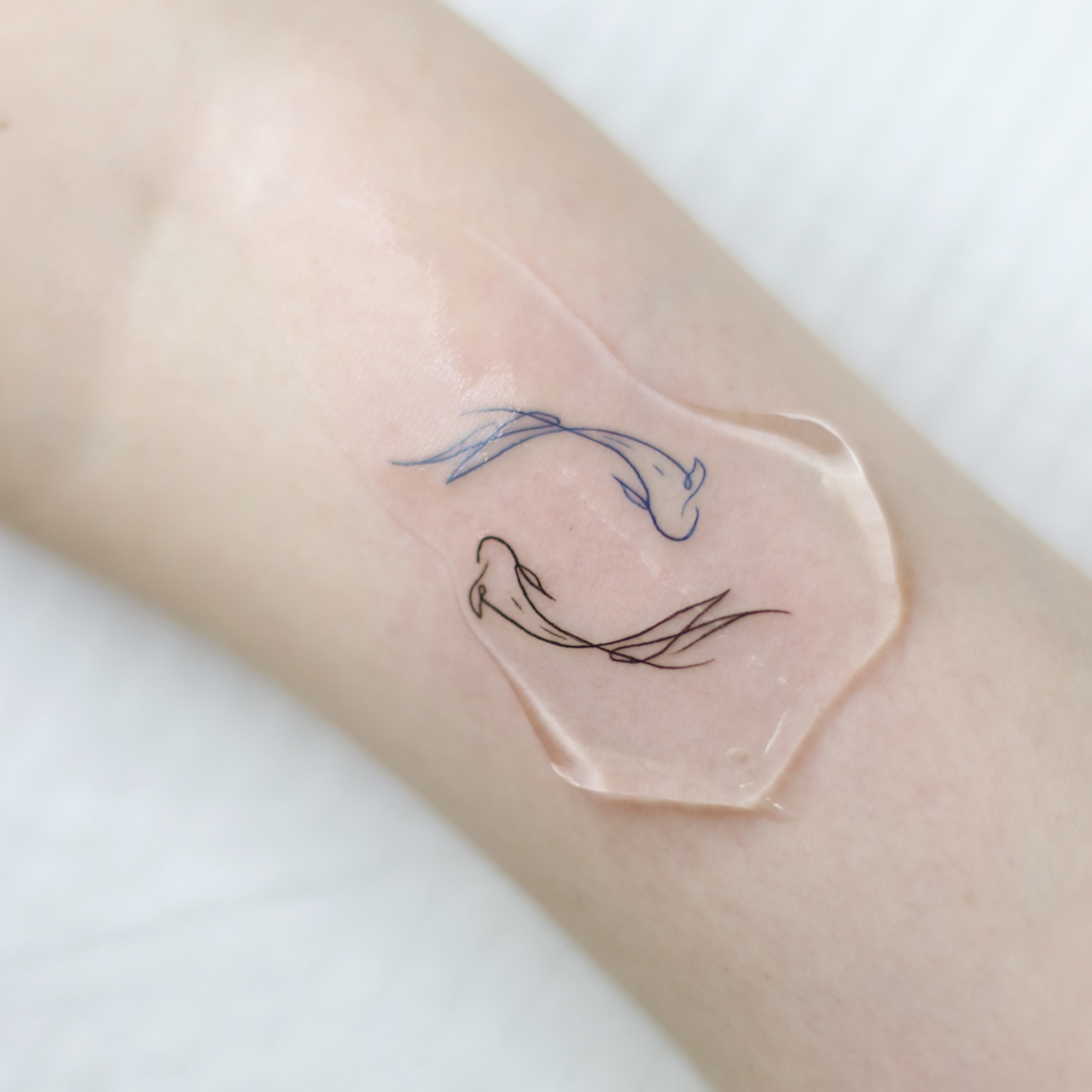 Tattoo by @wittybutton_tattoo — minimalist