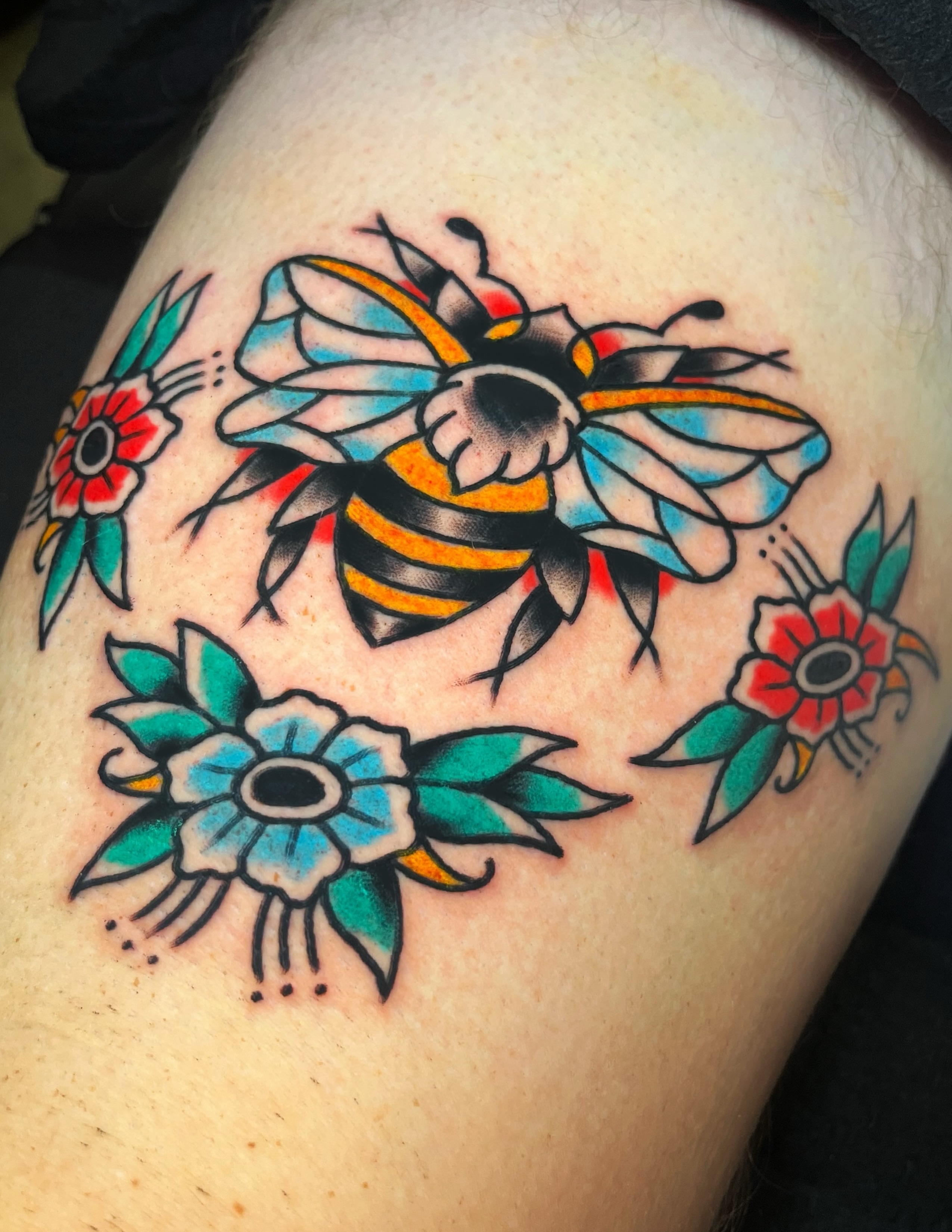 Tattoo by @anchoredaweightattoo — american_traditional
