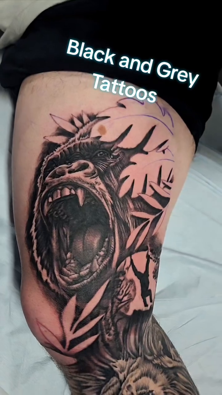 Tattoo by @thatdamcee — realism, black_and_grey