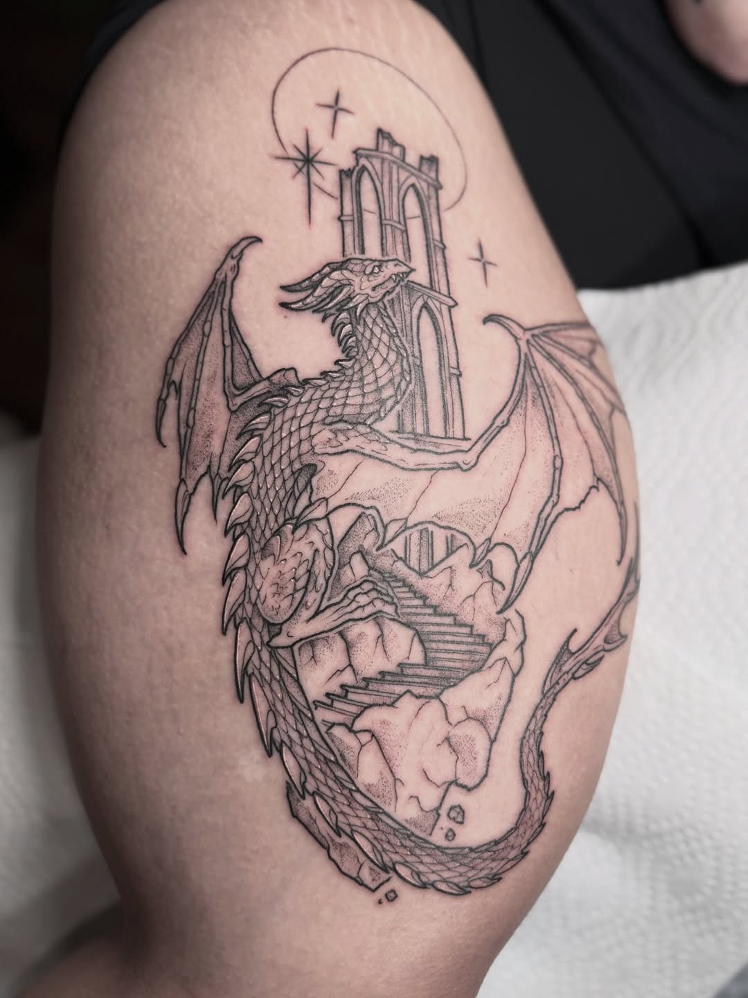 Tattoo by @anniebone_tattoo — fine_line, illustrative