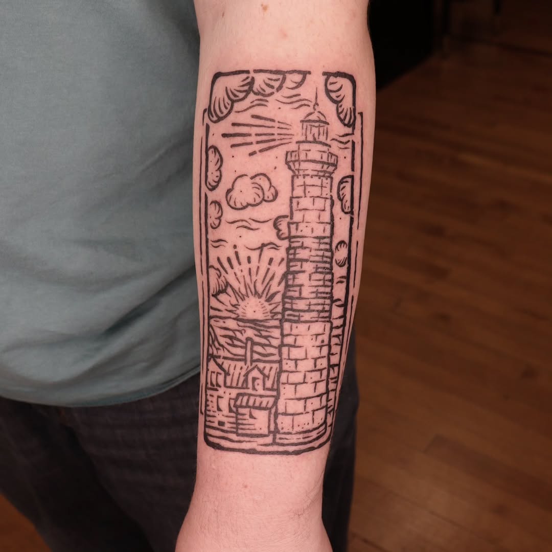 Tattoo by @lipchaktattoo — illustrative