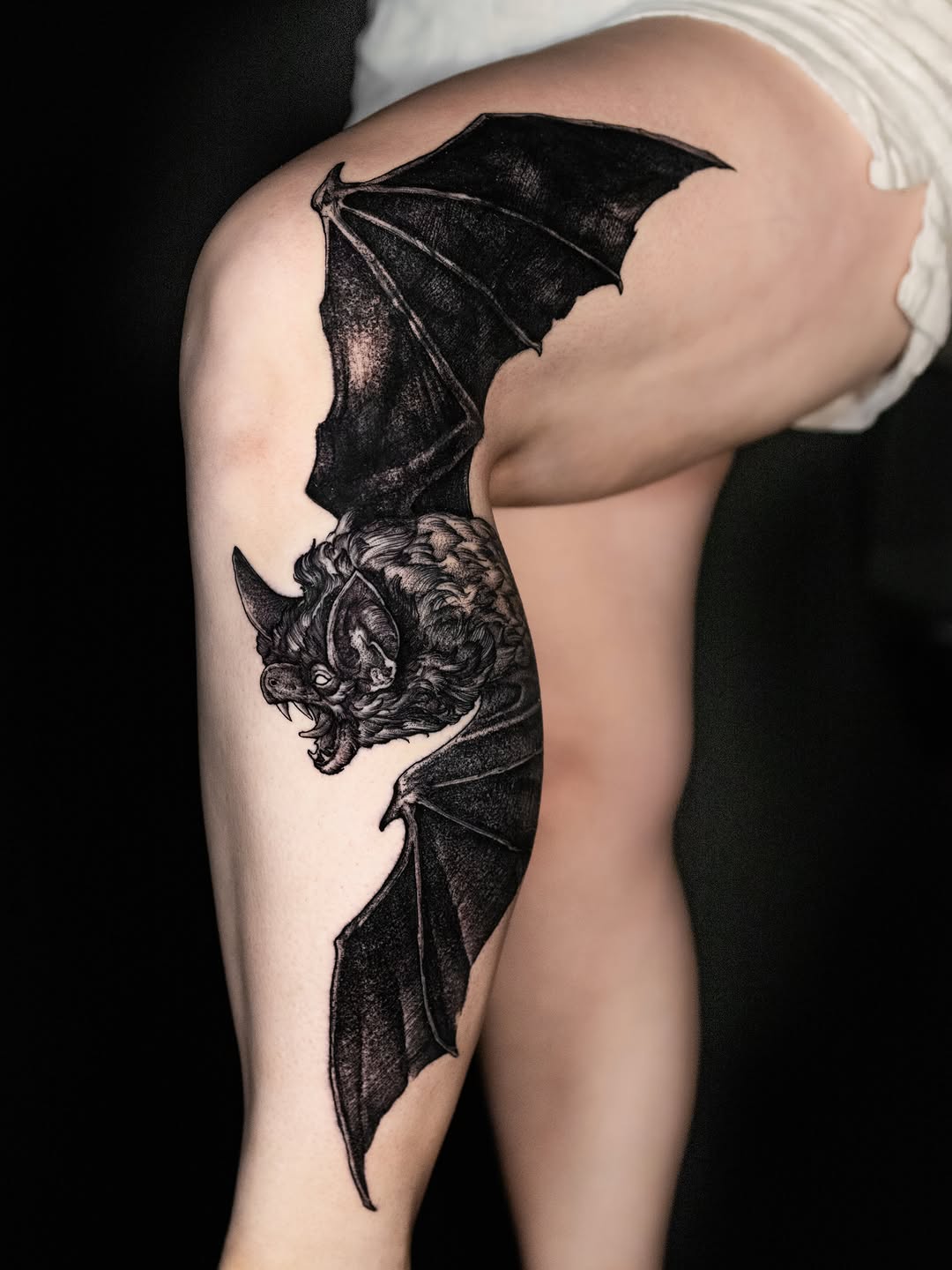 Tattoo by @luinytattoo — black_and_grey, realism