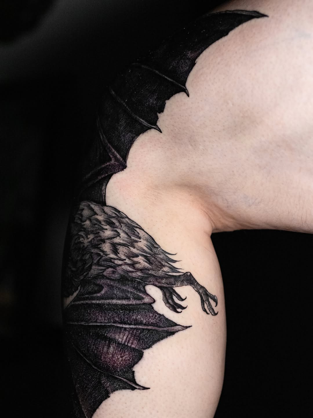 Tattoo by @luinytattoo — black_and_grey, realism