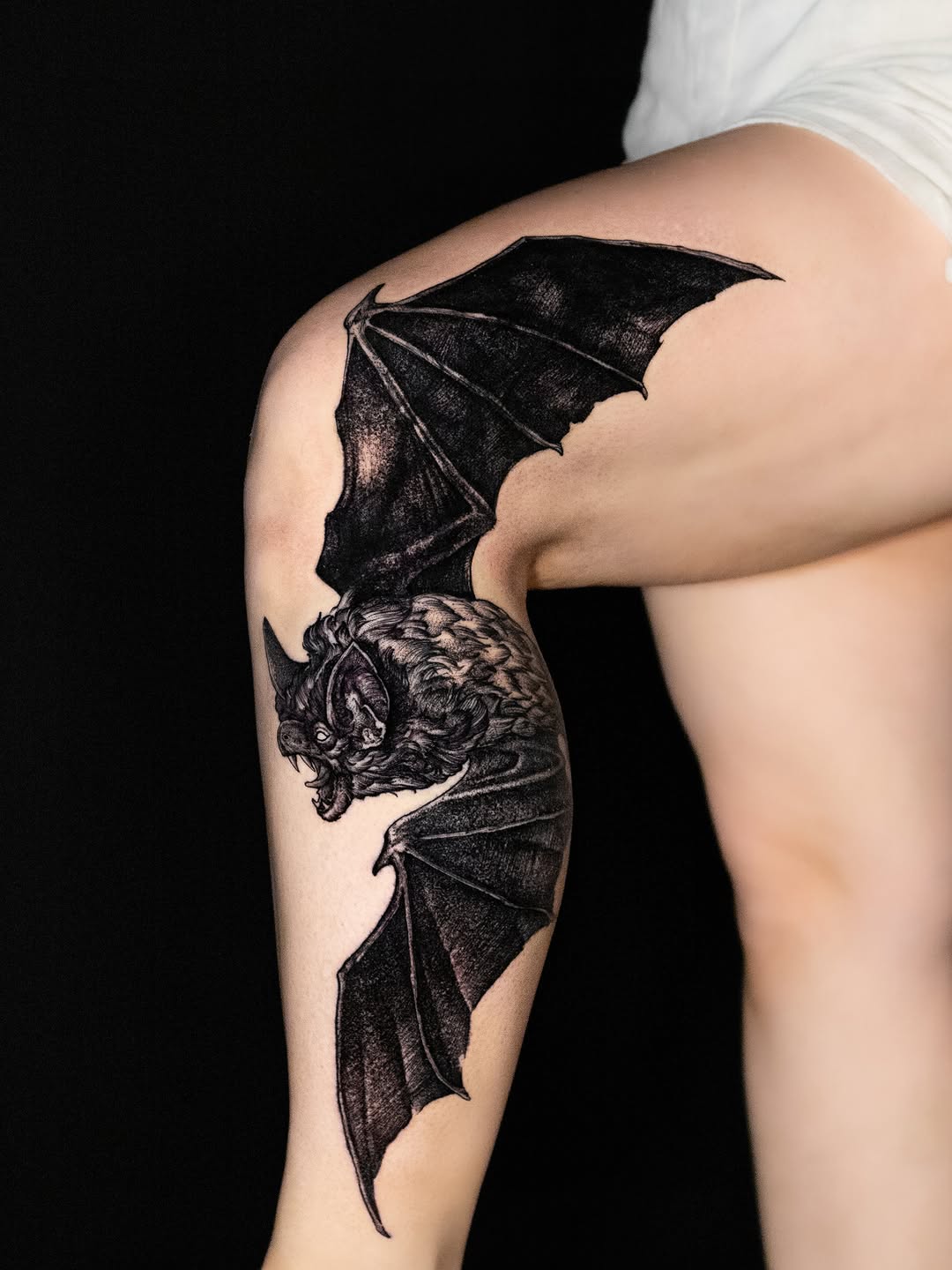 Tattoo by @luinytattoo — realism, black_and_grey