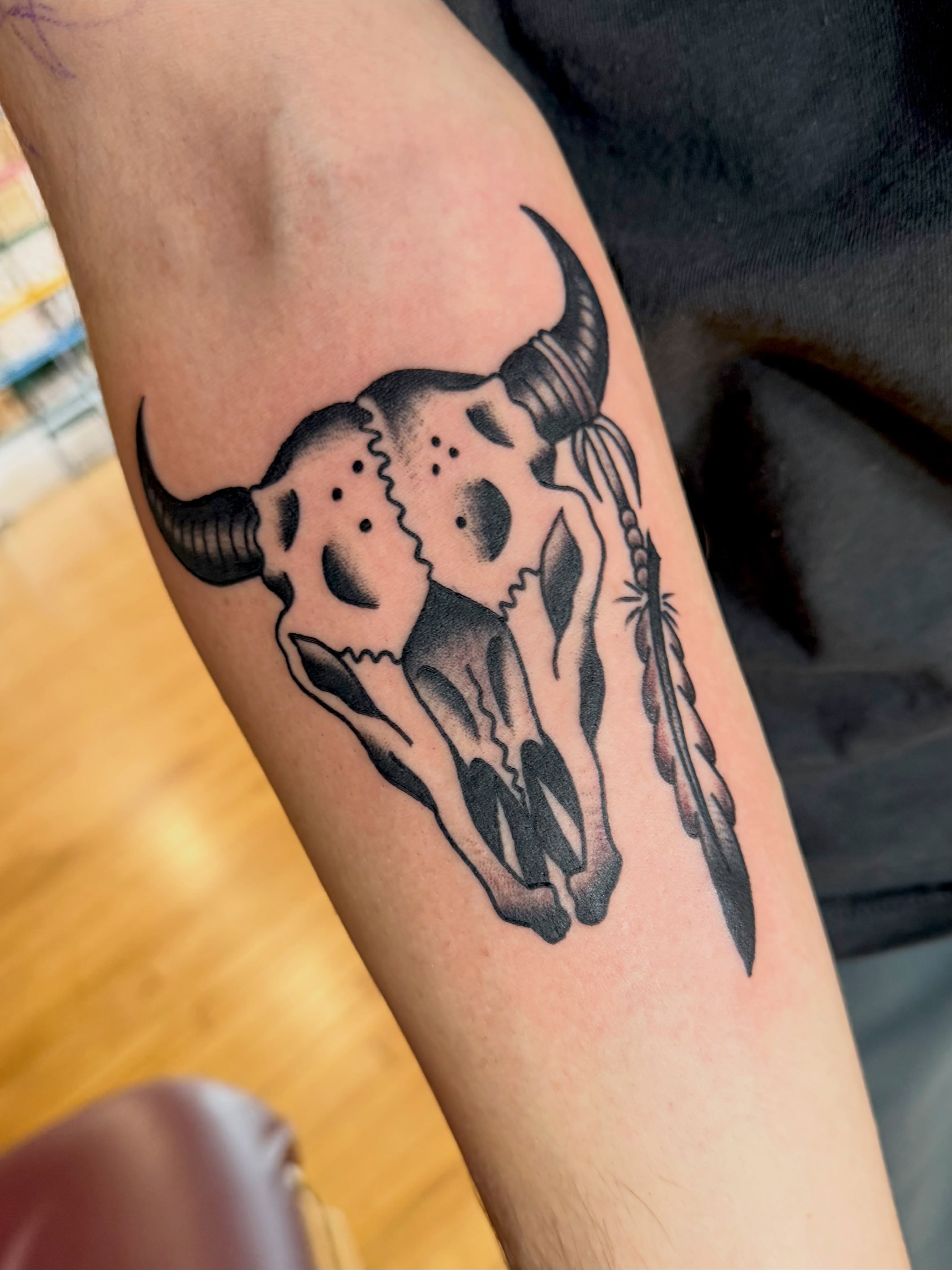 Tattoo by @secretsafetattoo — black_and_grey