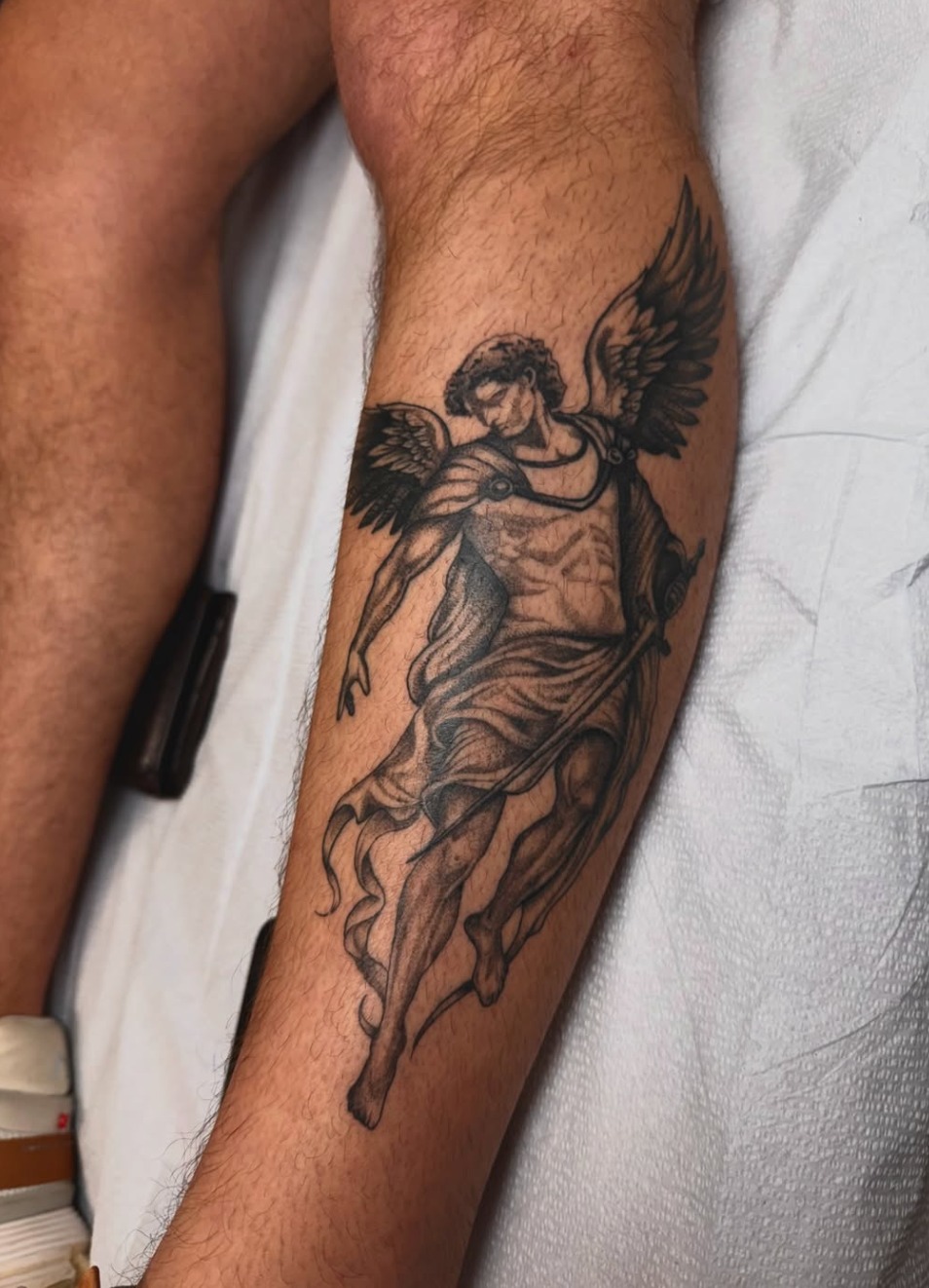 Tattoo by @ems__tattooing — realism, black_and_grey