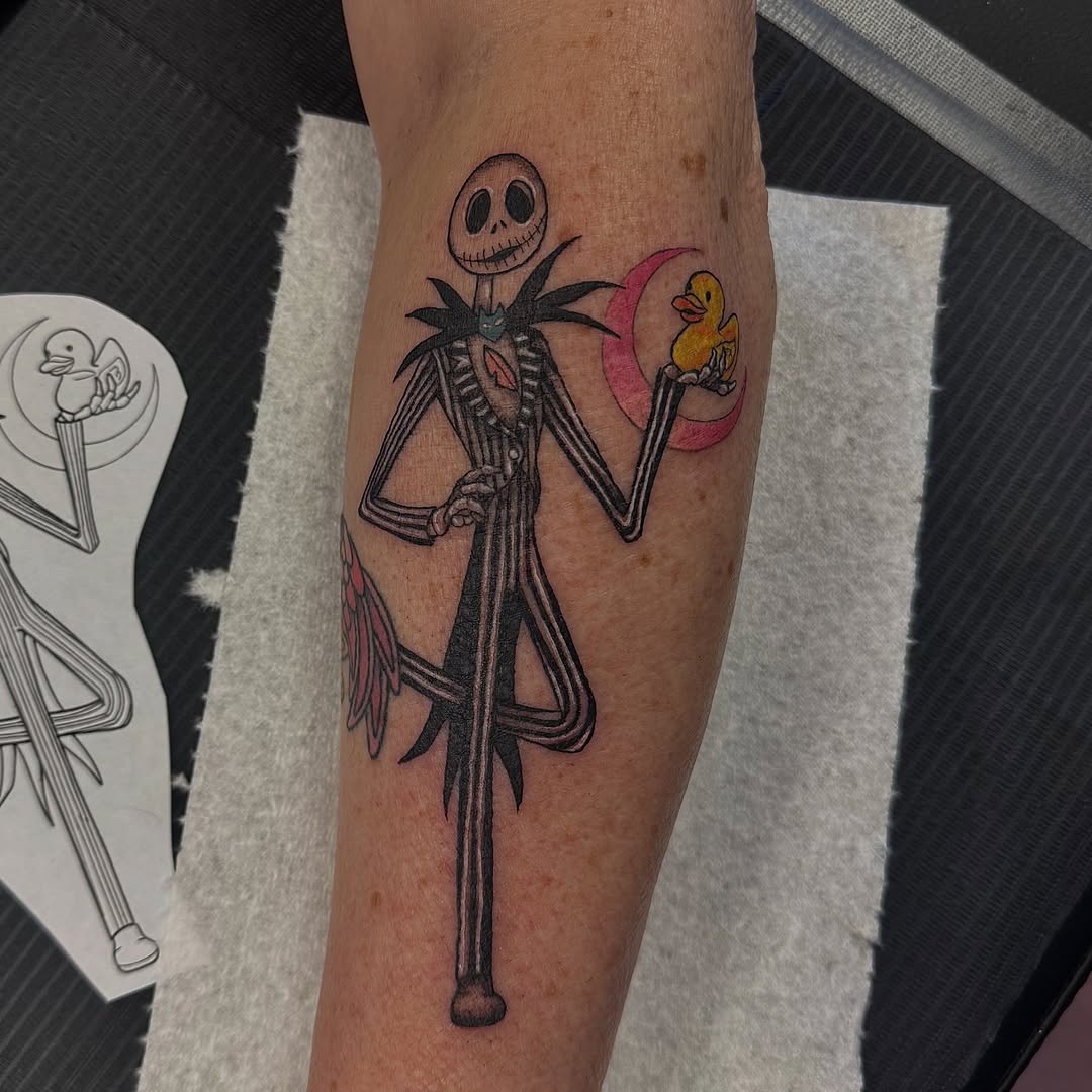Tattoo by @kat.b.tattoos โ new_school, anime