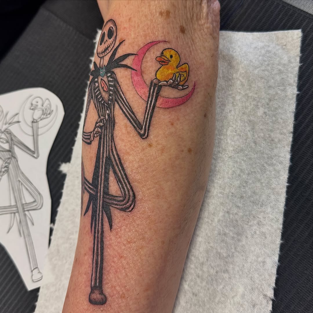 Tattoo by @kat.b.tattoos โ new_school, anime