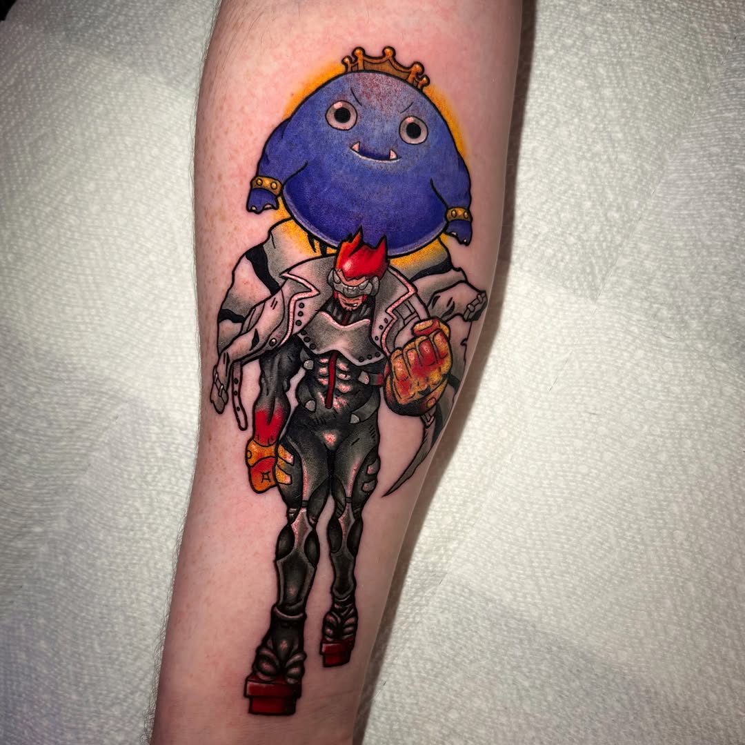 Tattoo by @dominiquedarko — new_school, illustrative