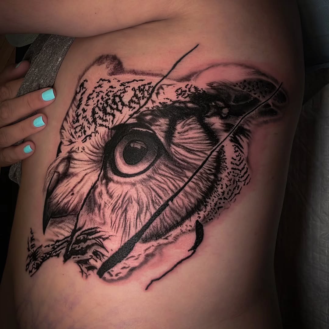 Tattoo by @fatboyink94 — realism, black_and_grey