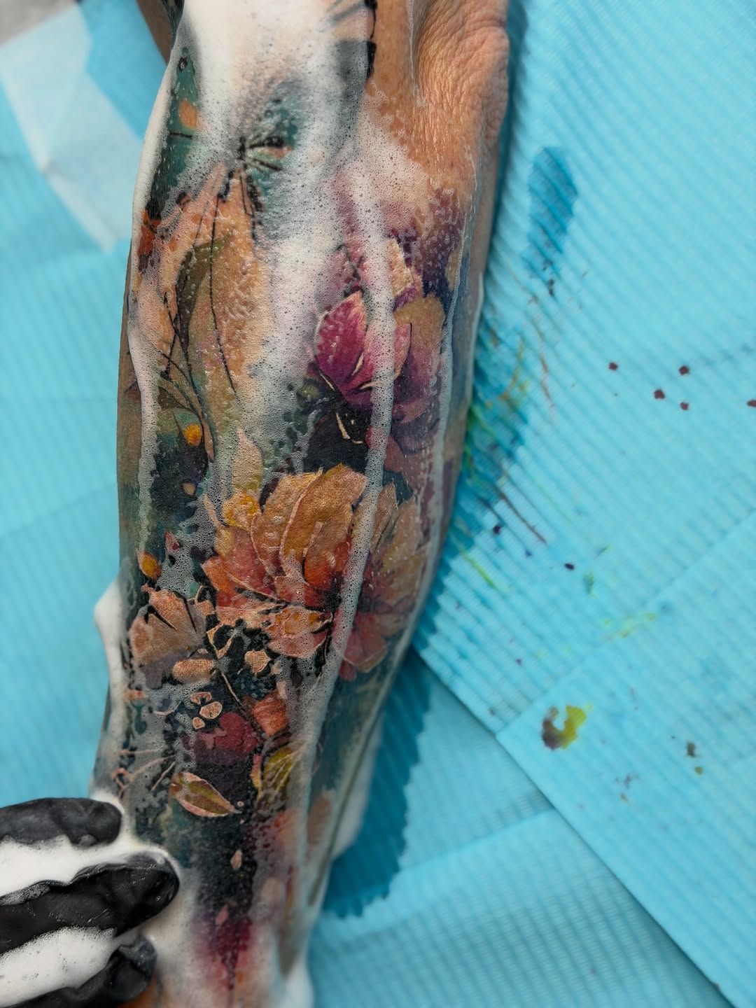 Tattoo by @melrosearttt — realism, watercolor