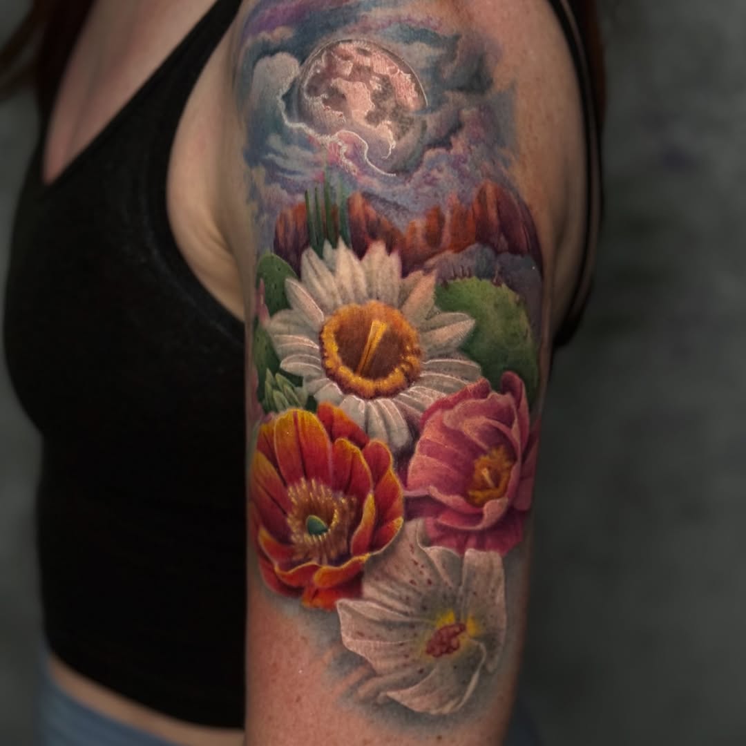 Tattoo by @jameshallcreative — realism, color