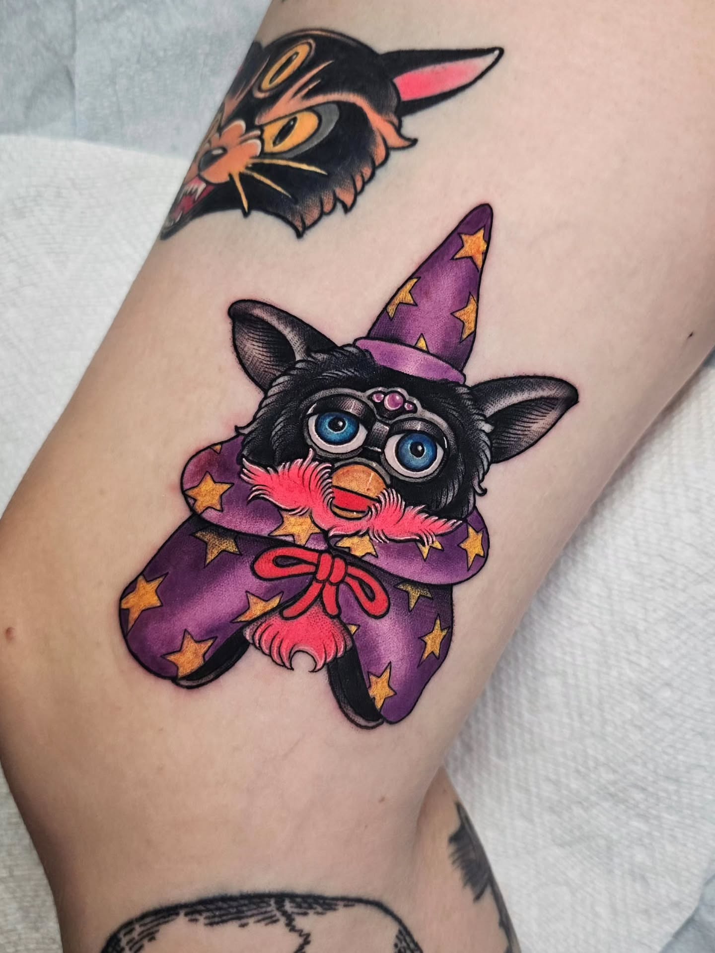Tattoo by @stampygoblyn — neo_traditional