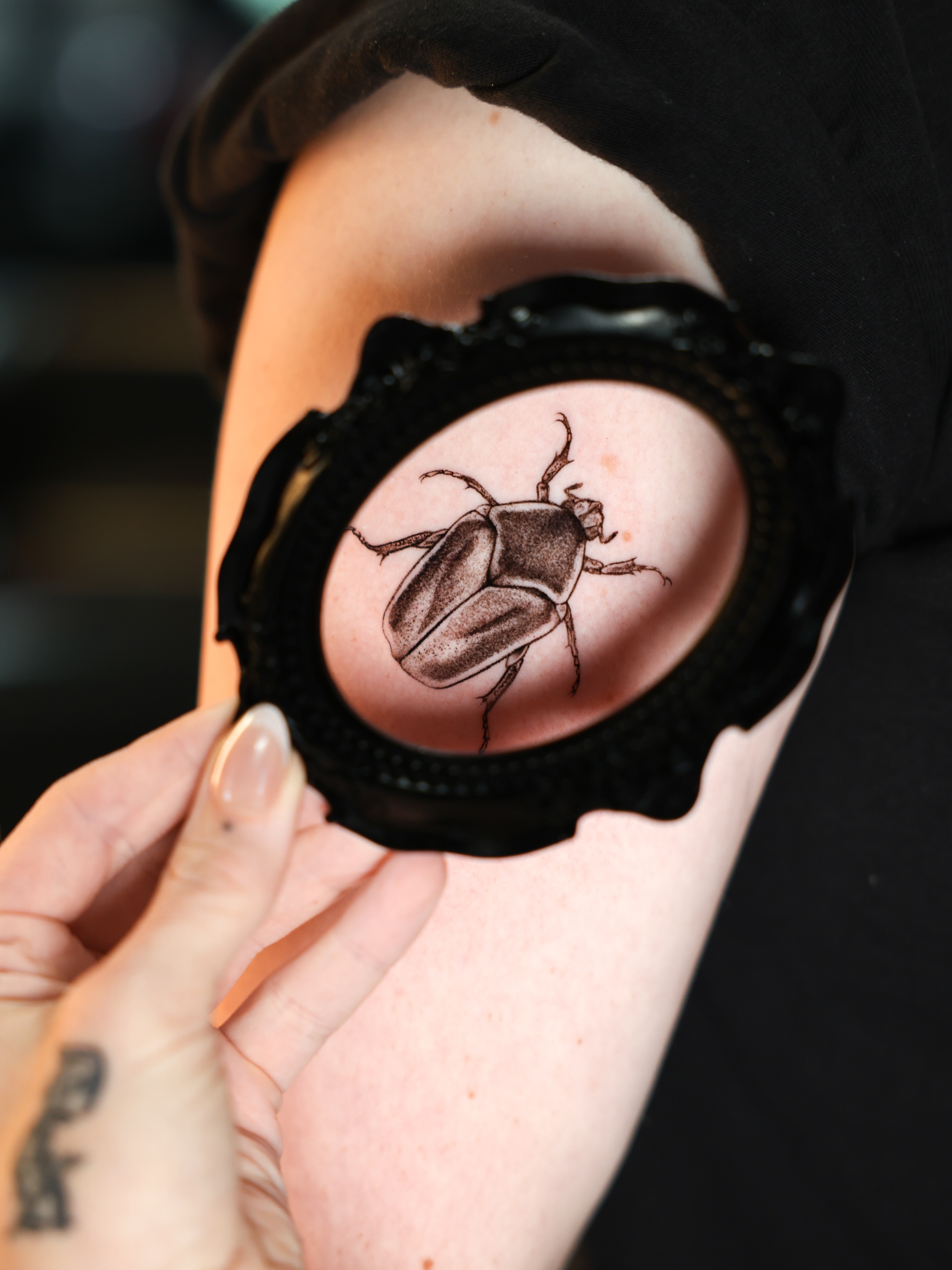 Tattoo by @fckthetinytattooer — realism