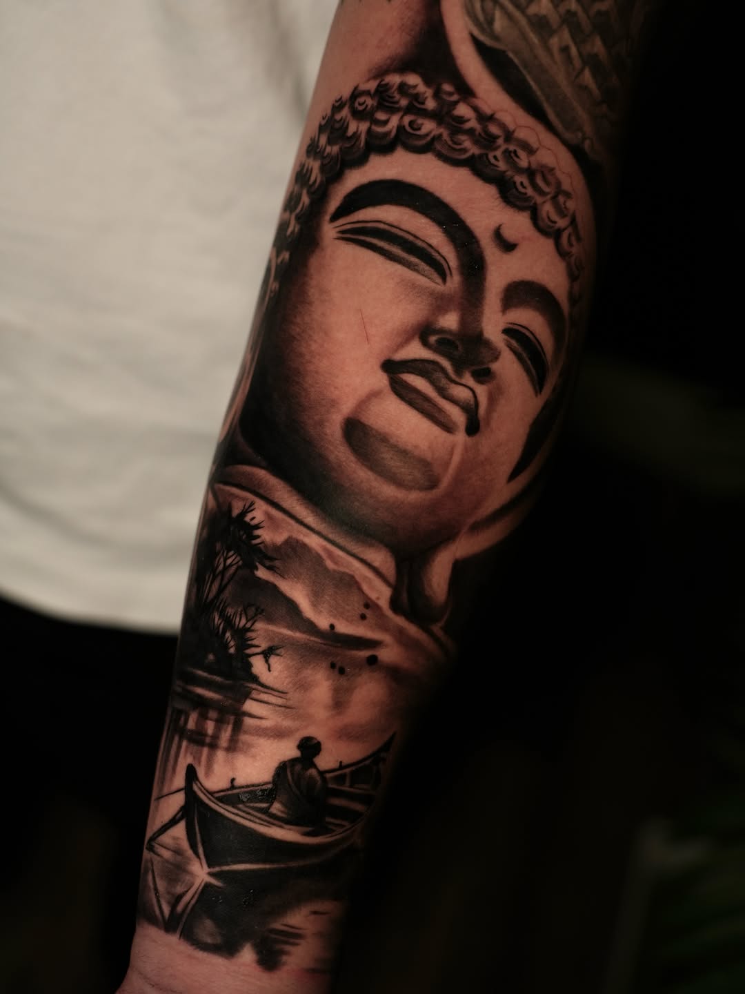 Tattoo by @kiddo_tats — black_and_grey, realism