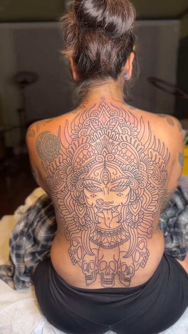 Tattoo by @mothertattooer — geometric, blackwork
