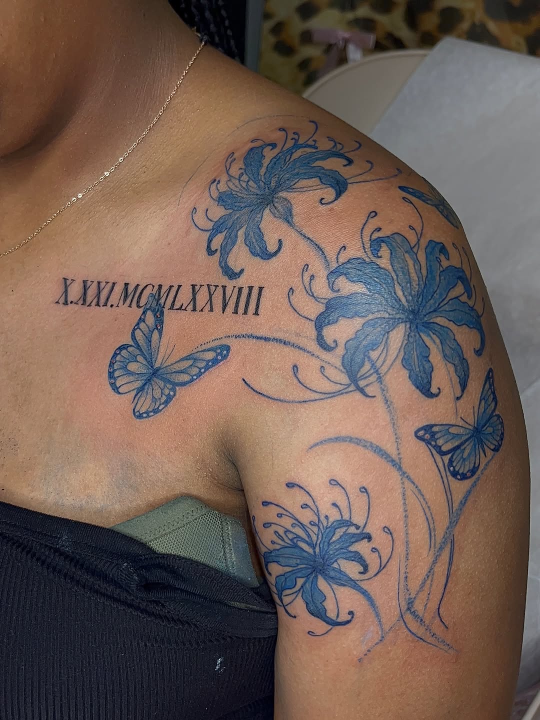 Tattoo by @xlynaeink — fine_line, lettering_script