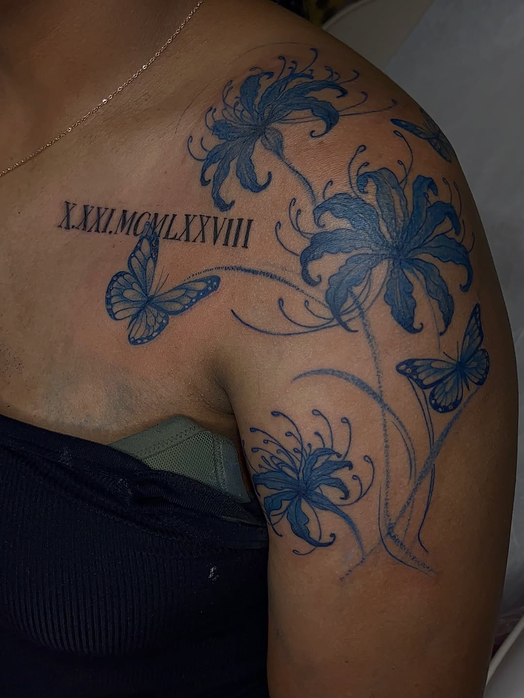 Tattoo by @xlynaeink — fine_line, lettering_script