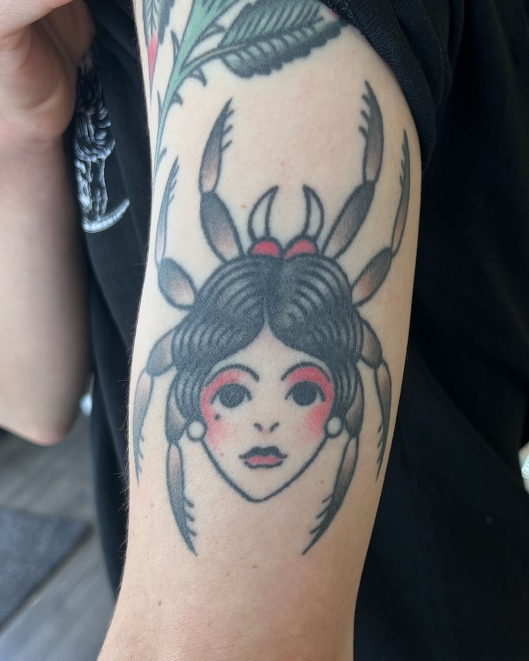 Tattoo by @leith_tattoo — american_traditional, dotwork