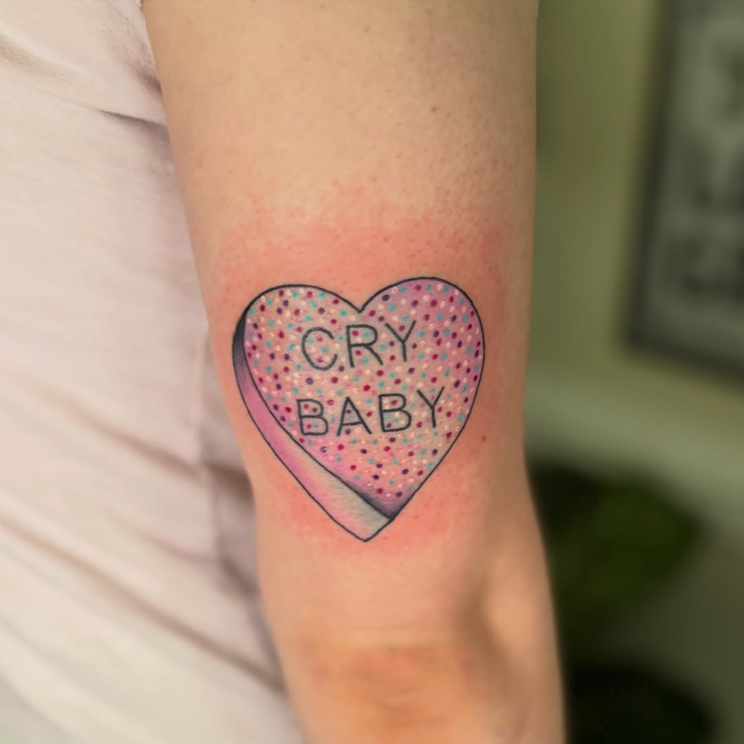 Tattoo by @chiahtattoos — lettering_script, fine_line