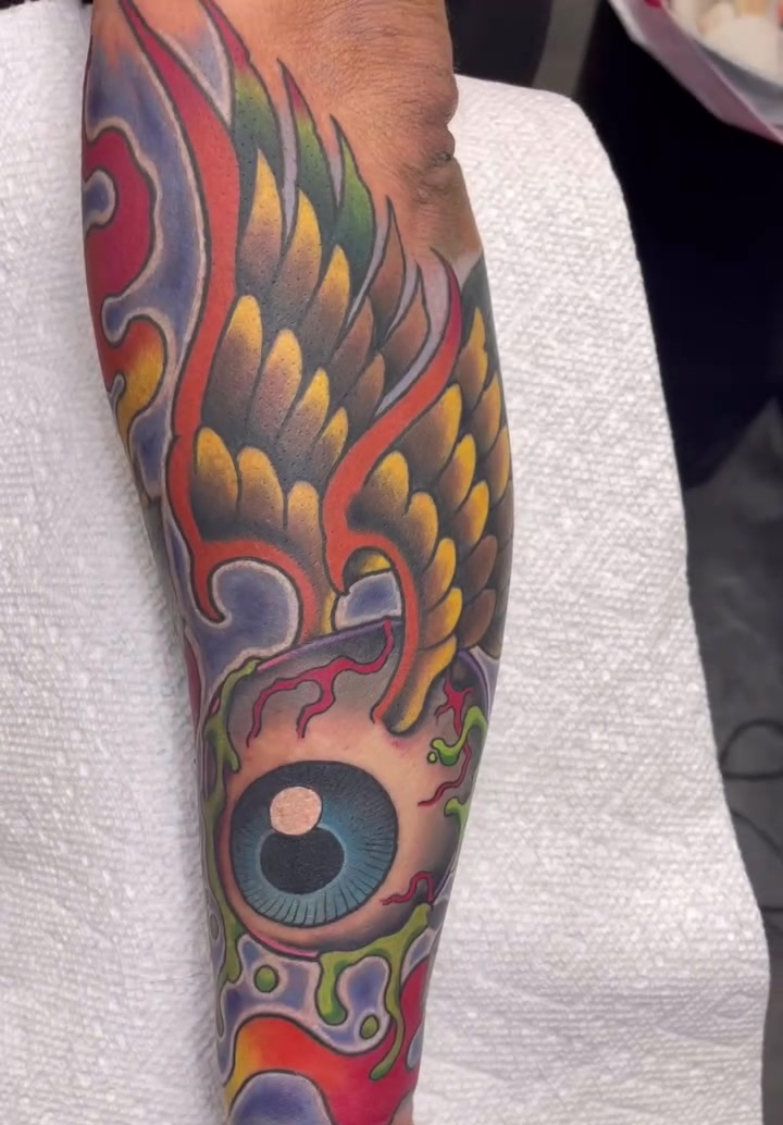 Tattoo by @jamesmullintattoos β neo_traditional, new_school
