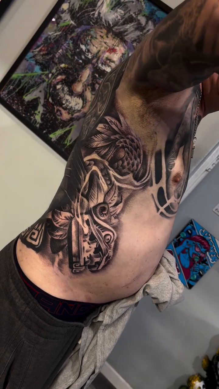 Tattoo by @inkedbyanangel_ — black_and_grey, realism