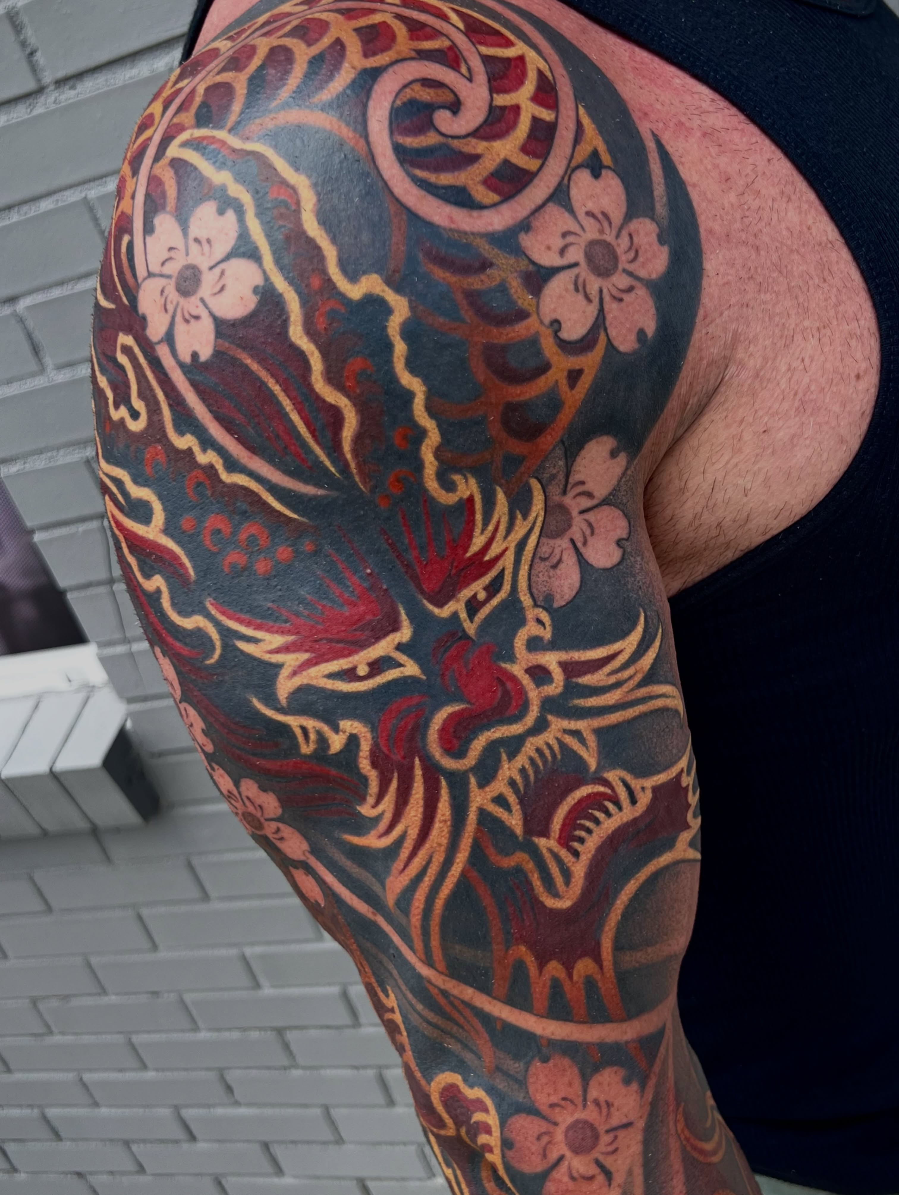 Tattoo by @handshakesnaketattoos — japanese_irezumi