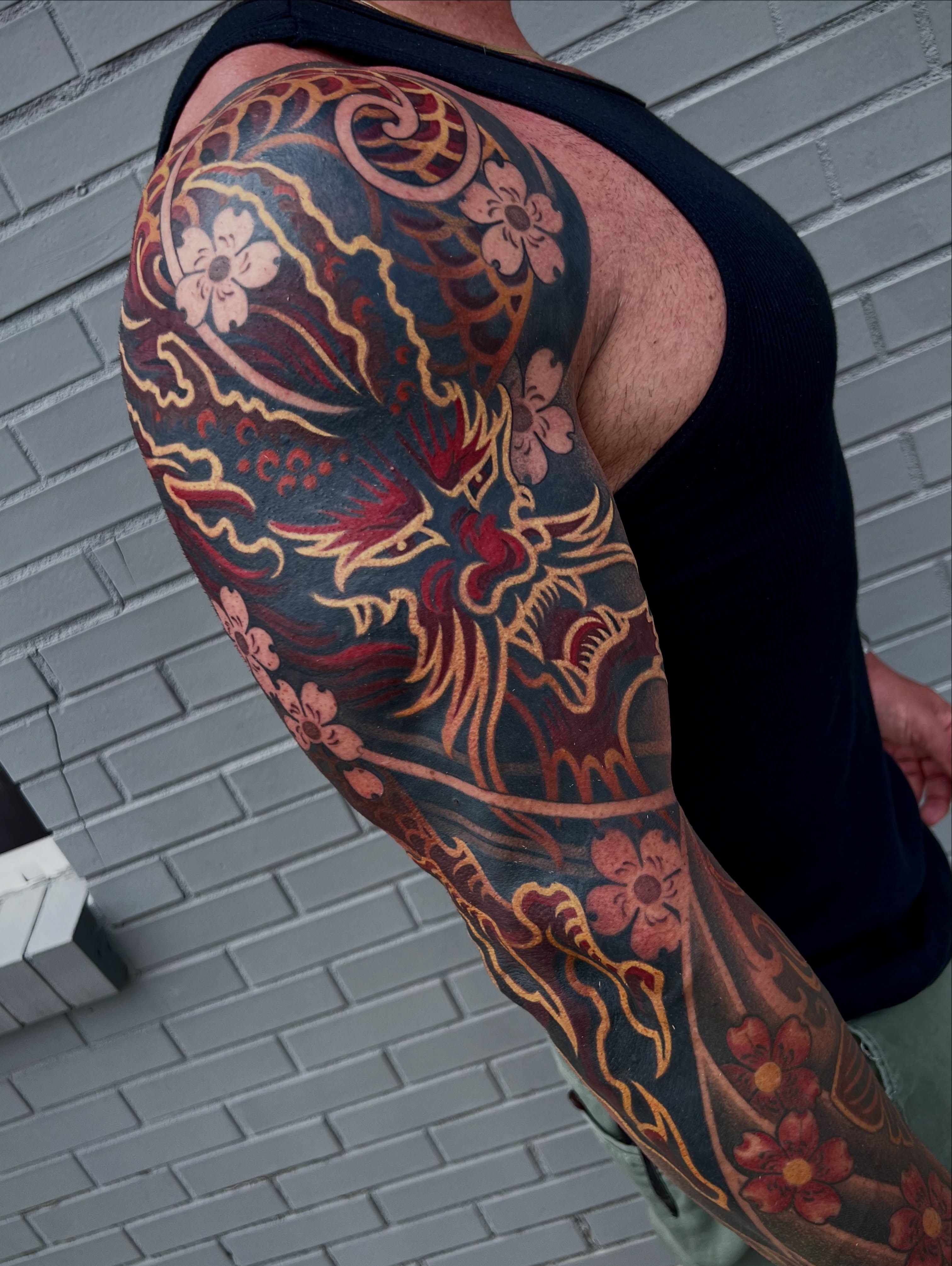 Tattoo by @handshakesnaketattoos — japanese_irezumi