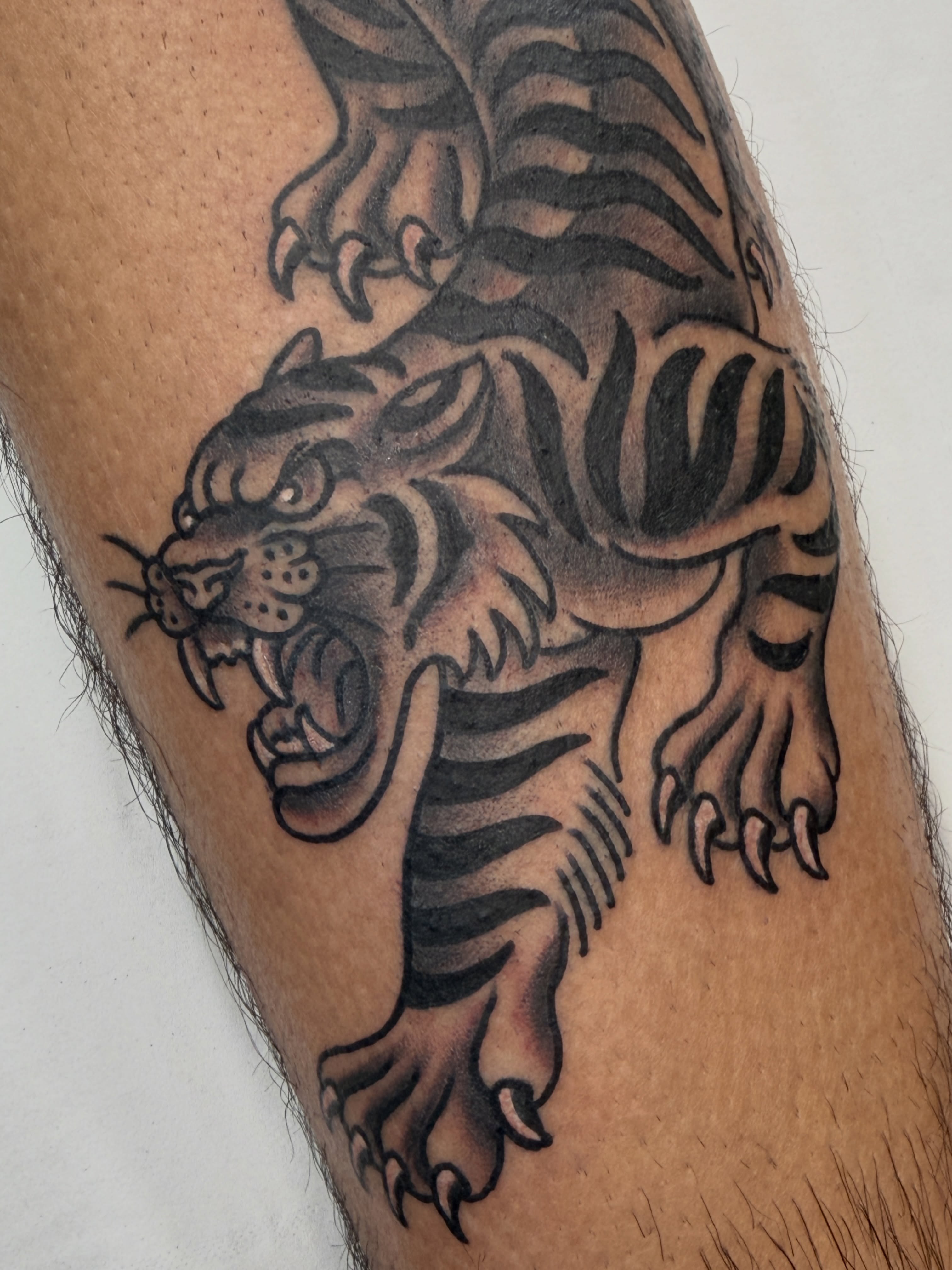 Tattoo by @franztattooist — black_and_grey