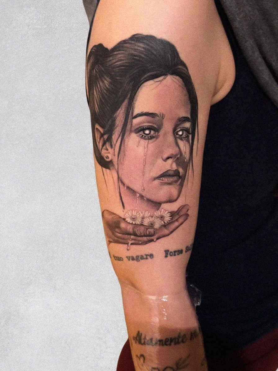 Tattoo by @mat_avo โ realism, black_and_grey