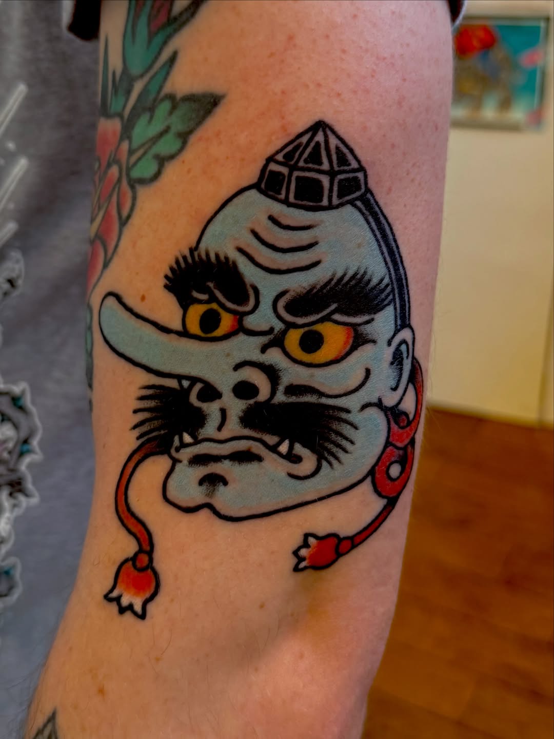 Tattoo by @jesseswanson — japanese_irezumi, american_traditional