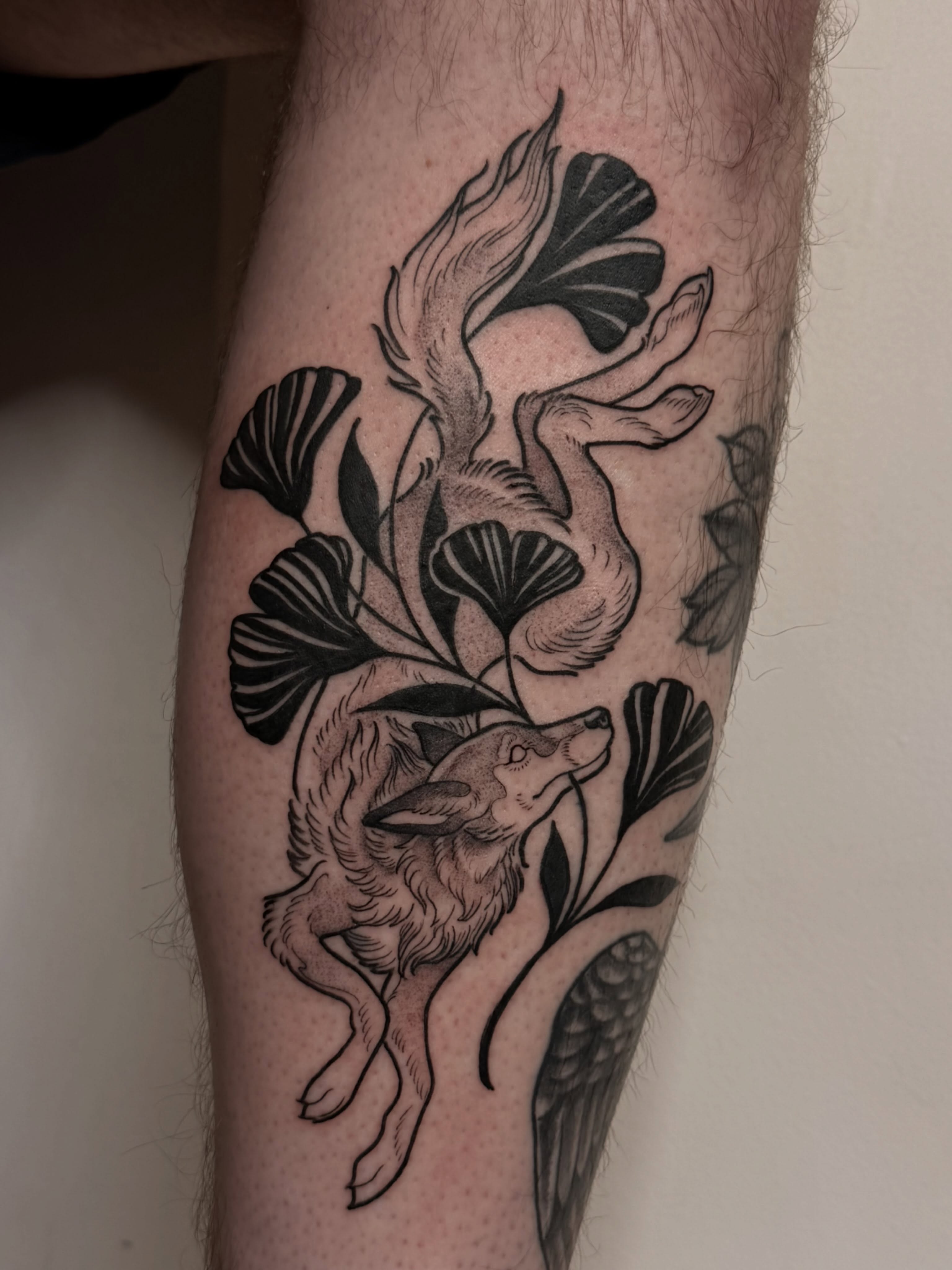 Tattoo by @gr3ywash — black_and_grey