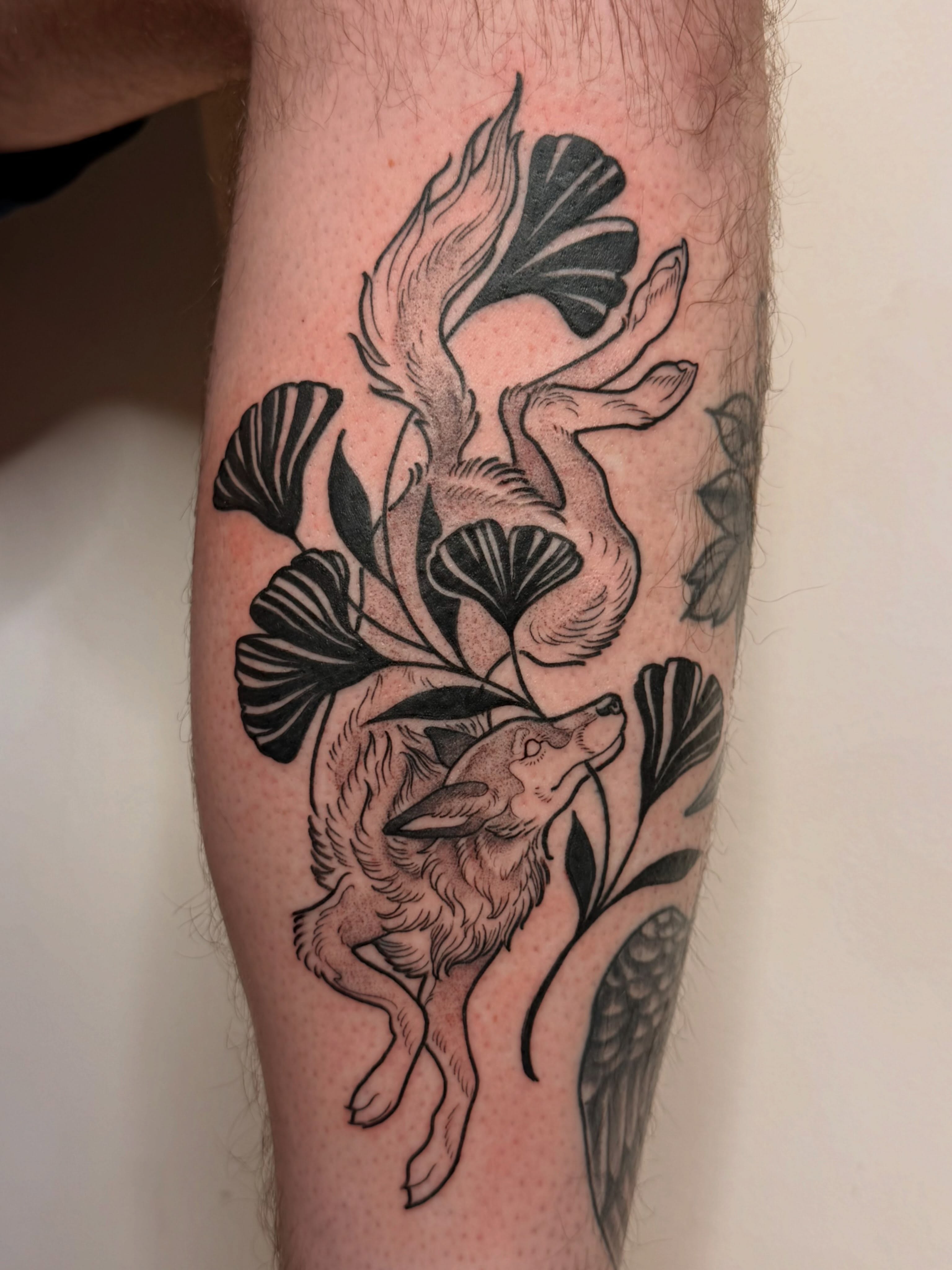 Tattoo by @gr3ywash — black_and_grey, realism