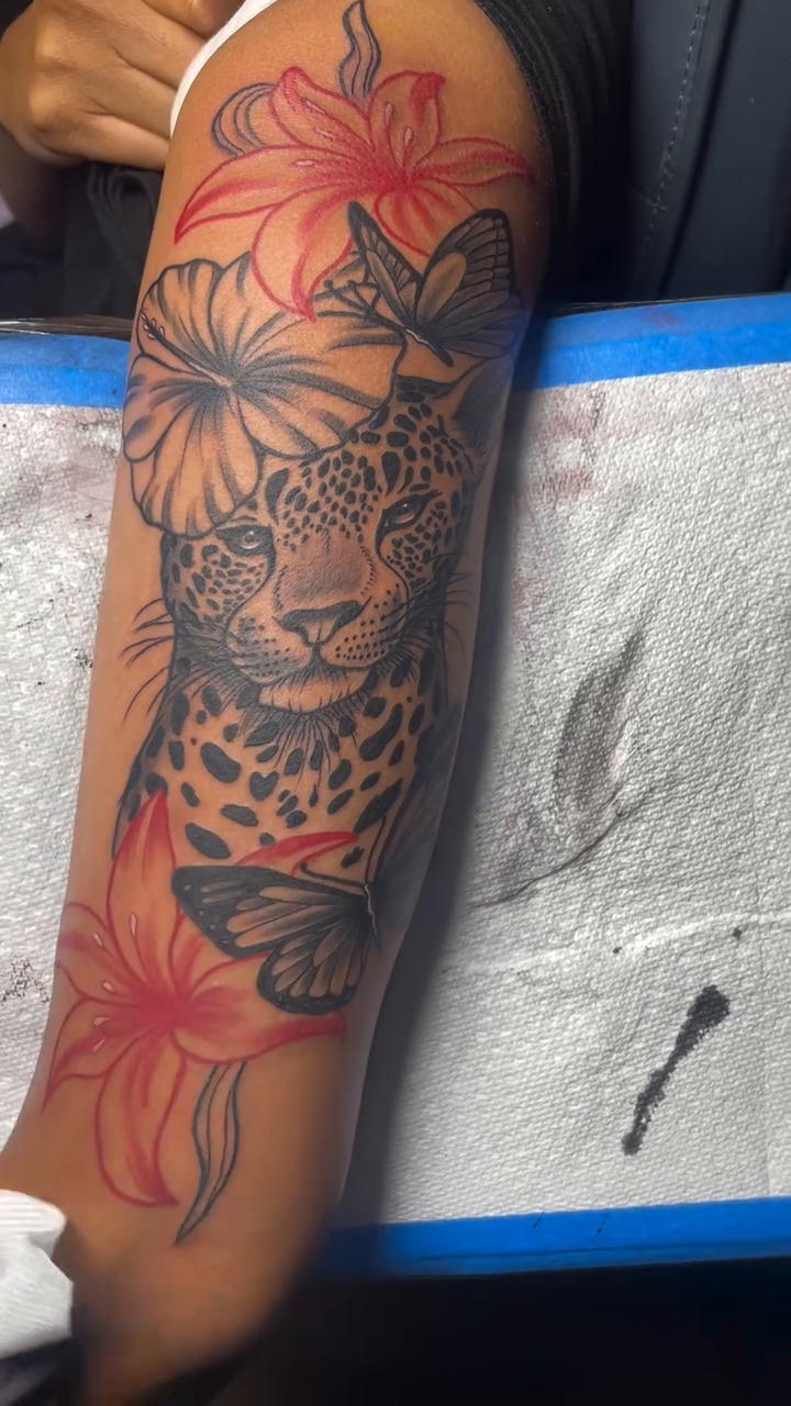 Tattoo by @realsmuve — realism, black_and_grey