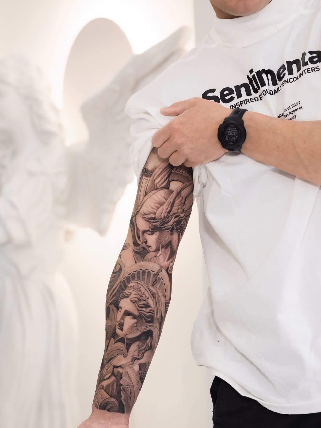 Tattoo by @cot_tattoo — realism, black_and_grey