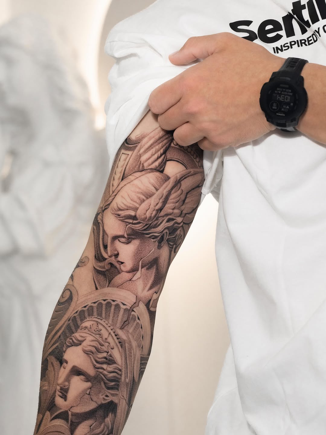 Tattoo by @cot_tattoo — realism, black_and_grey