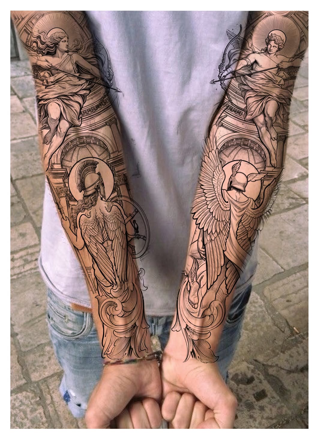 Tattoo by @cot_tattoo — realism, black_and_grey