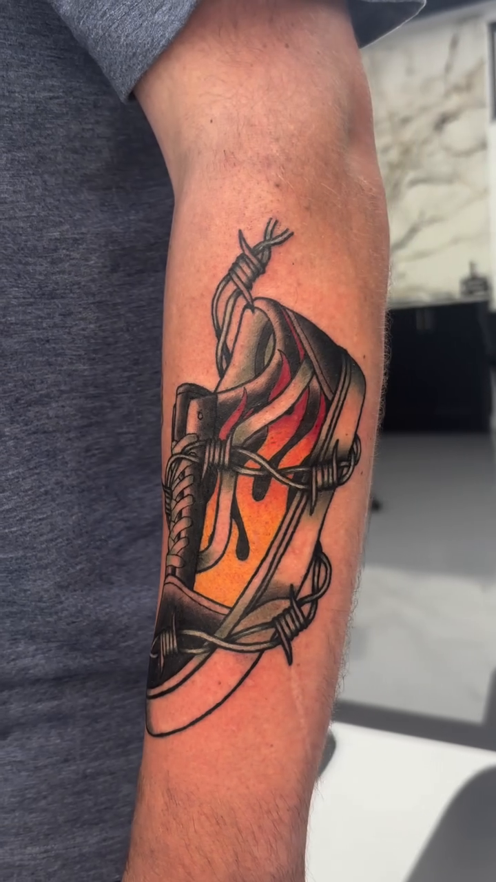 Tattoo by @trawlinson_tattoos — american_traditional