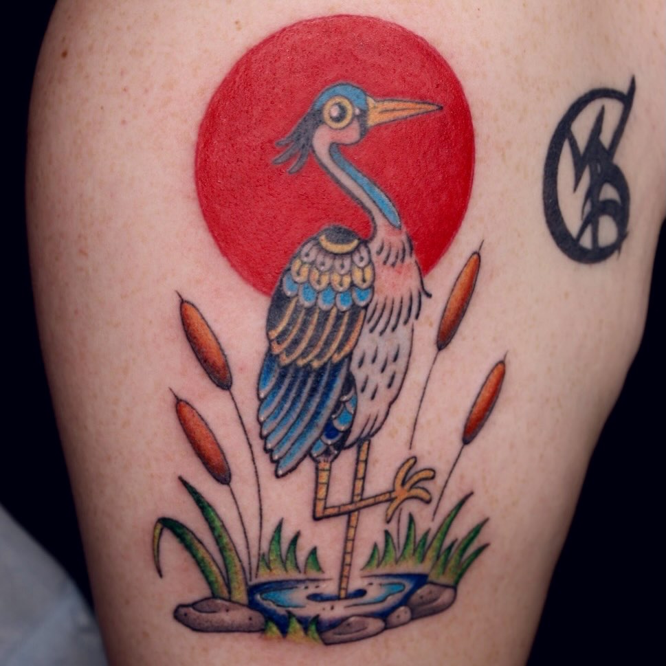 Tattoo by @purrsimmon — american_traditional