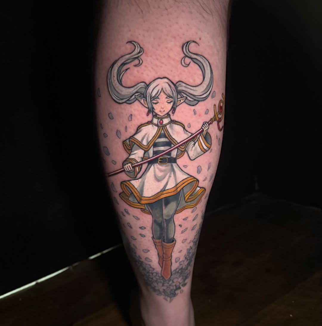 Tattoo by @goulish.tattoos — anime