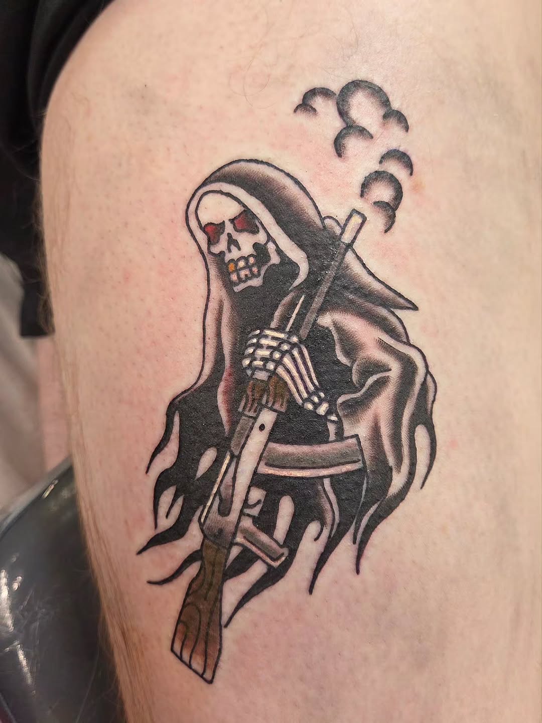 Tattoo by @katconiglioart — american_traditional
