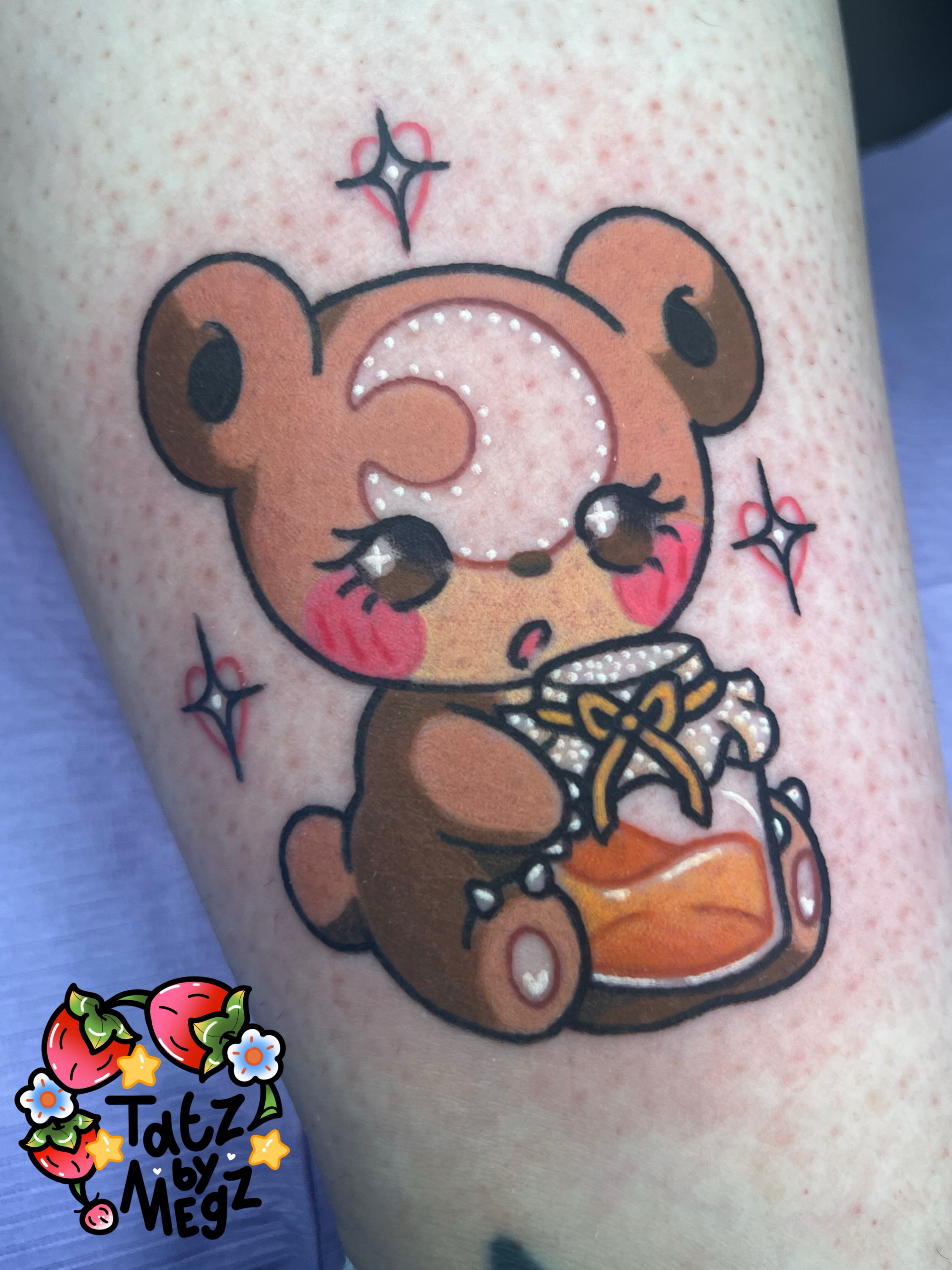 Tattoo by @tatzbymegz β dotwork, illustrative