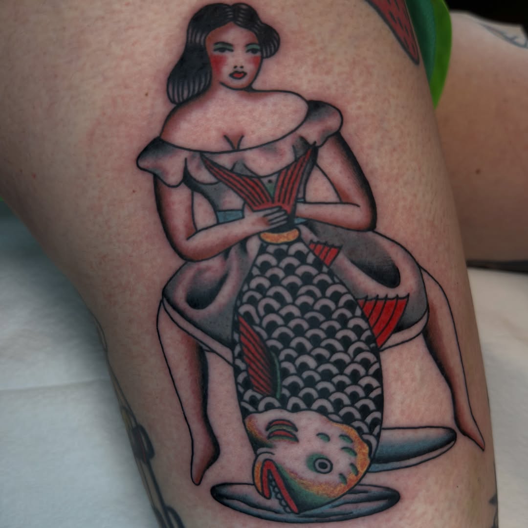 Tattoo by @waughtattooer โ american_traditional