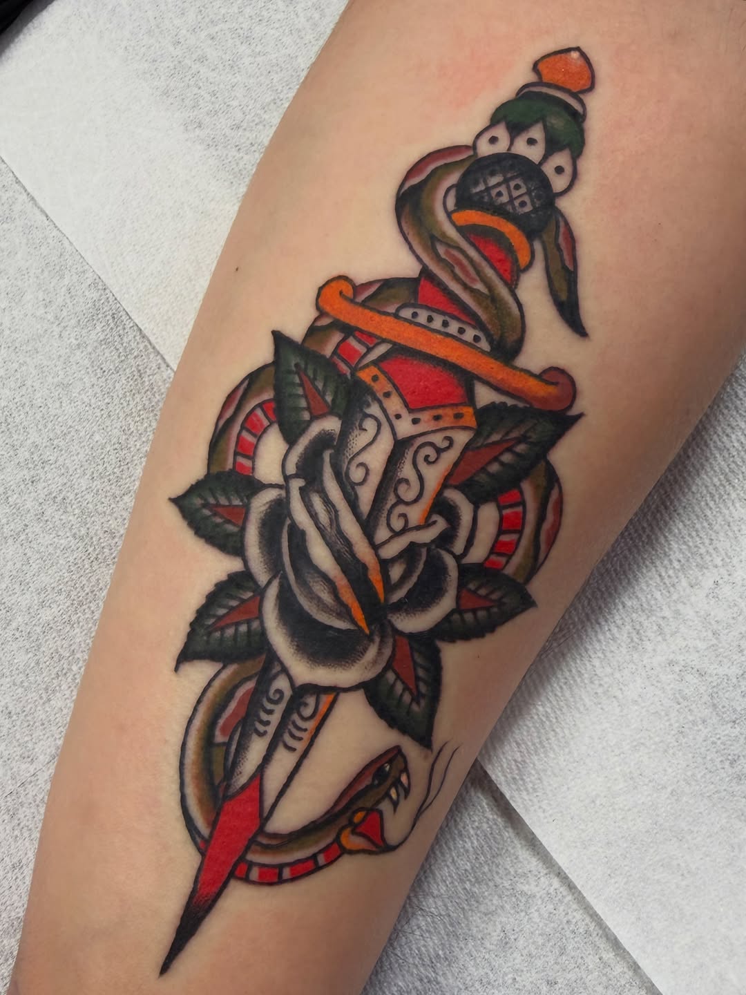 Tattoo by @davidevanstattoos — american_traditional