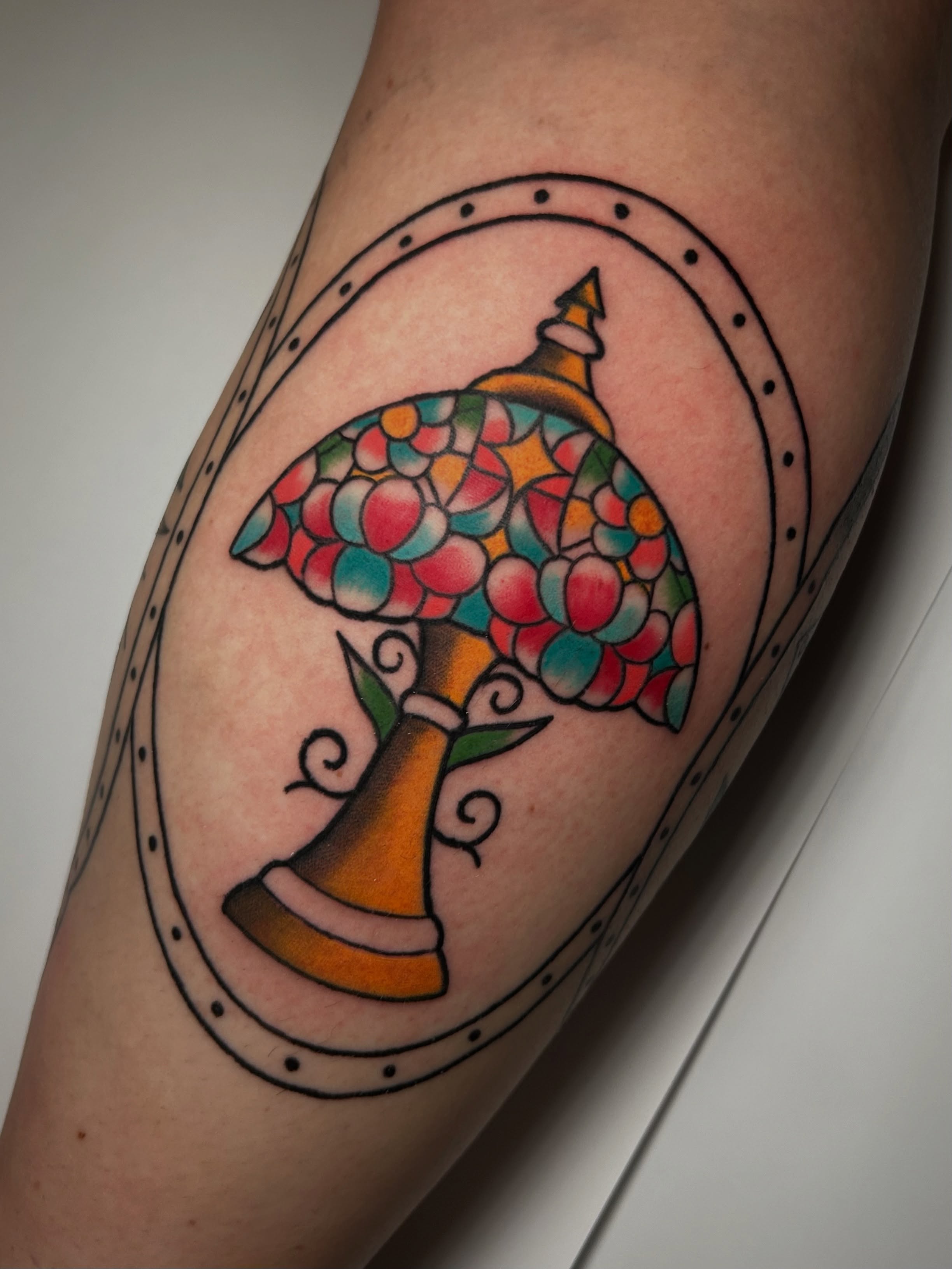 Tattoo by @tradcattats — trash_polka