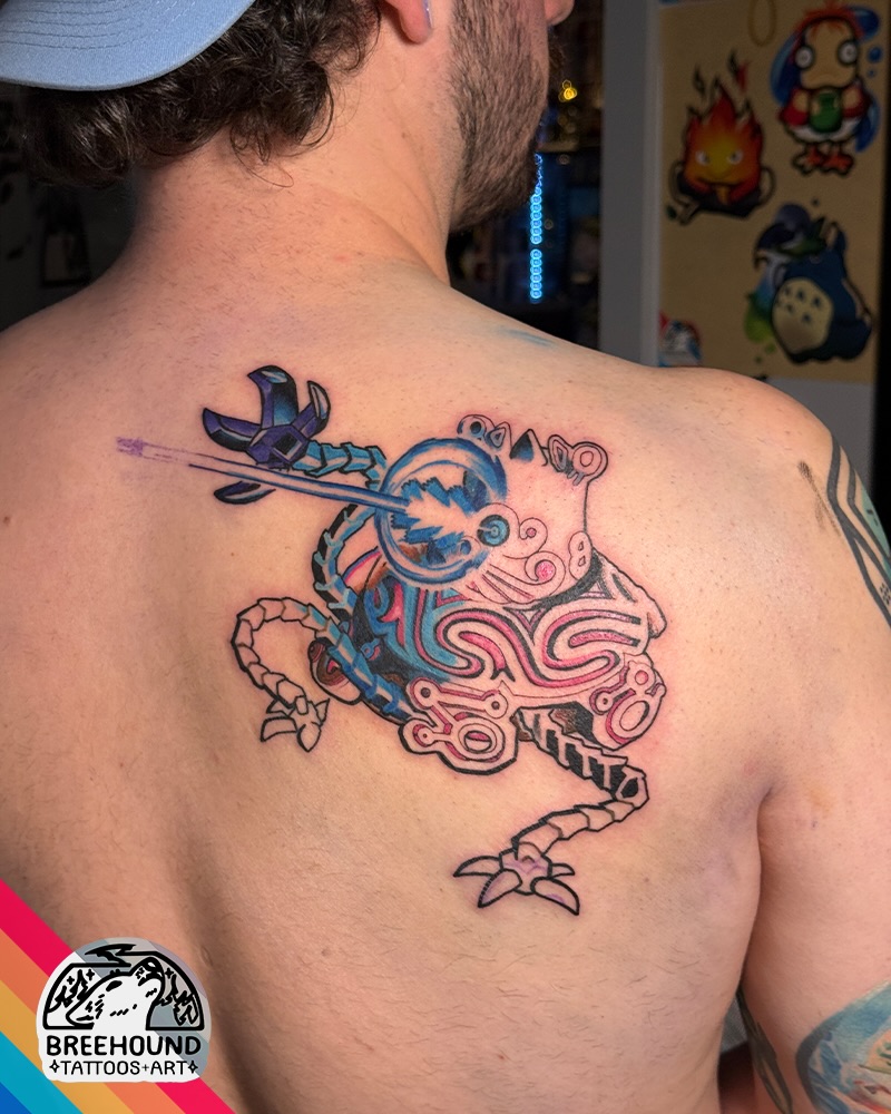 Tattoo by @breehound β new_school, geometric