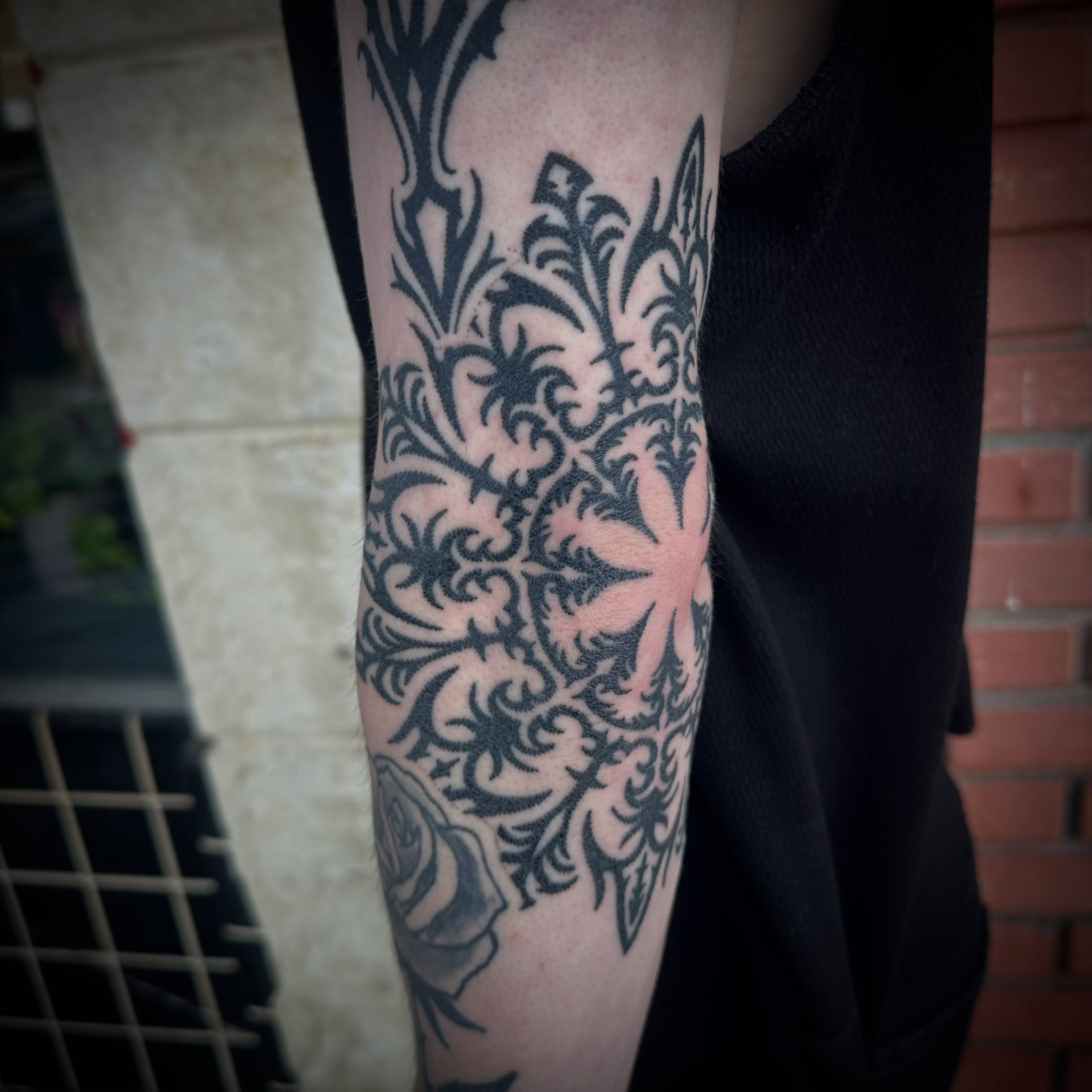 Tattoo by @chadjphillips — black_and_grey