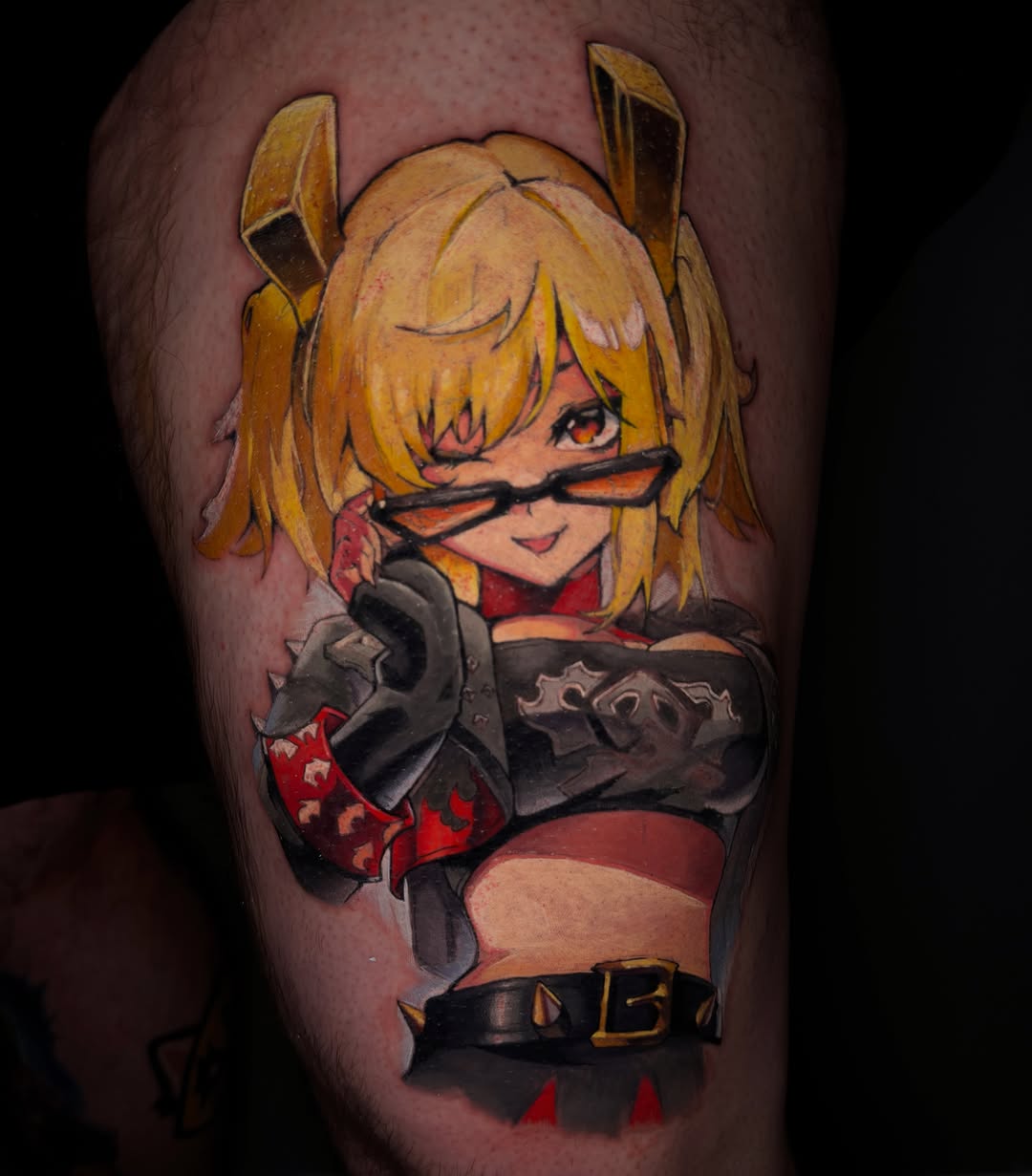 Tattoo by @mugen.xiii — anime